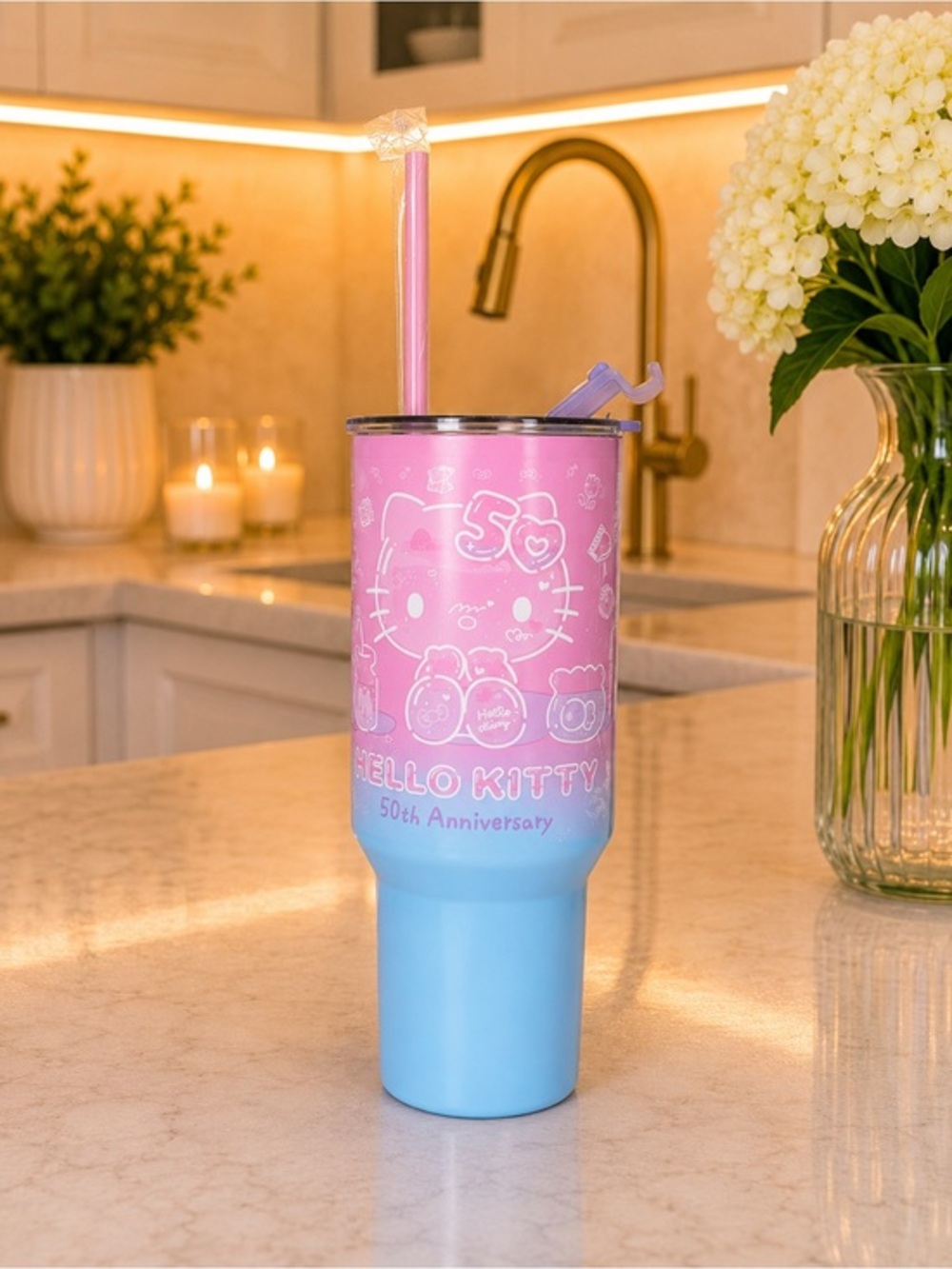 Hello Kitty 50th Anniversary Stanley